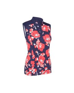 Callaway Large Scale Floral SL Polo - Dame