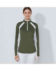 Daily Sports Panel Long Sleeve Neck ¼-zip