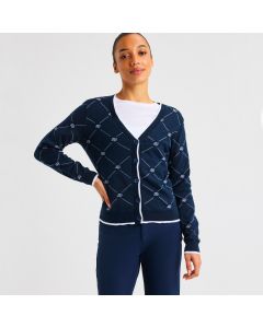 Röhnisch R Logo cardigan - dame