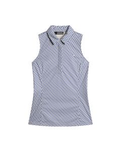 J. Lindeberg Dena Print SL polo - Dame