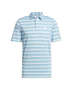Adidas 2-Color Stripe polo - Blå/Beige