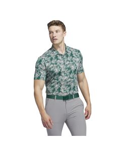 Adidas Ult.365 Pine Print polo - Grøn/Lyserød