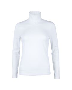 Marie Valois Zebra Mock LS polo - Dame
