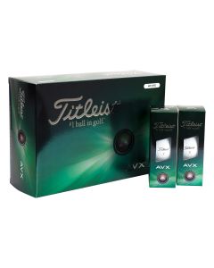 Titleist AVX - Hvid - 4-pakke