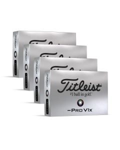 Titleist Pro V1x Left Dash - Hvid - 4 dusin