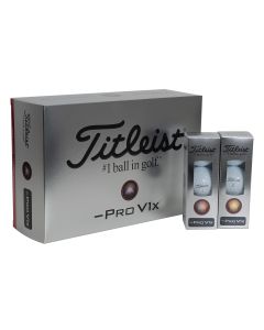 Titleist Pro V1x Left Dash - Hvid - 4-pakke