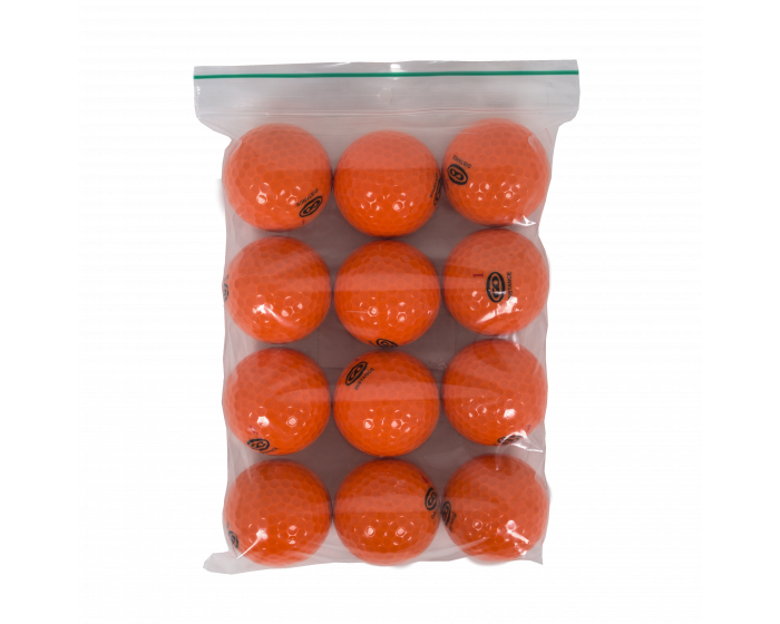 golfbolde - orange (stykpris 12 stk)